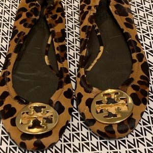 Tory Burch Leopard Reva Flats